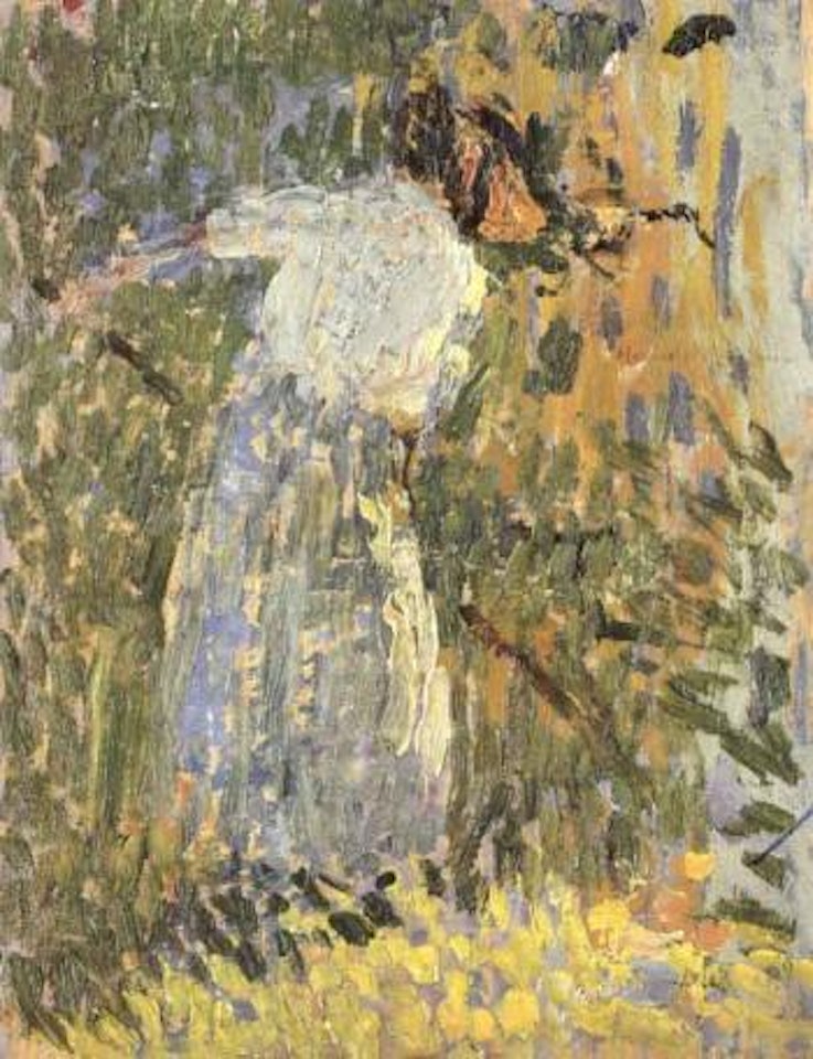 Femme ratissant ou fanant by Henri Jean Guillaume Martin
