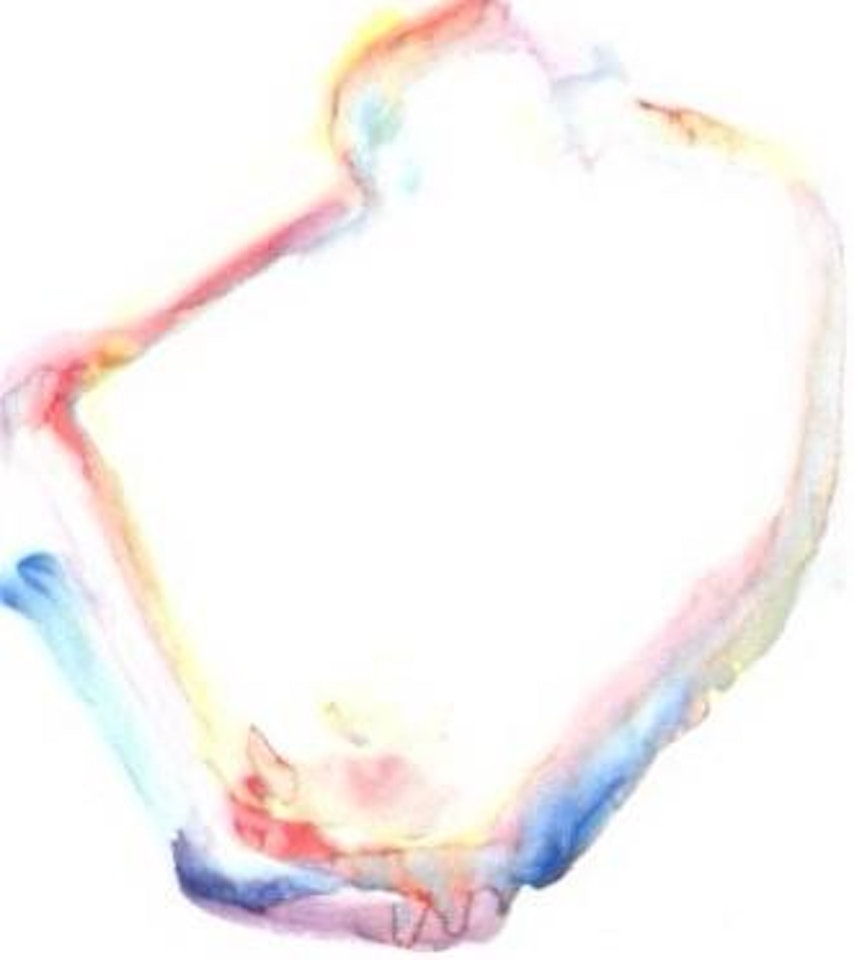 Upright expansion by Maria Lassnig