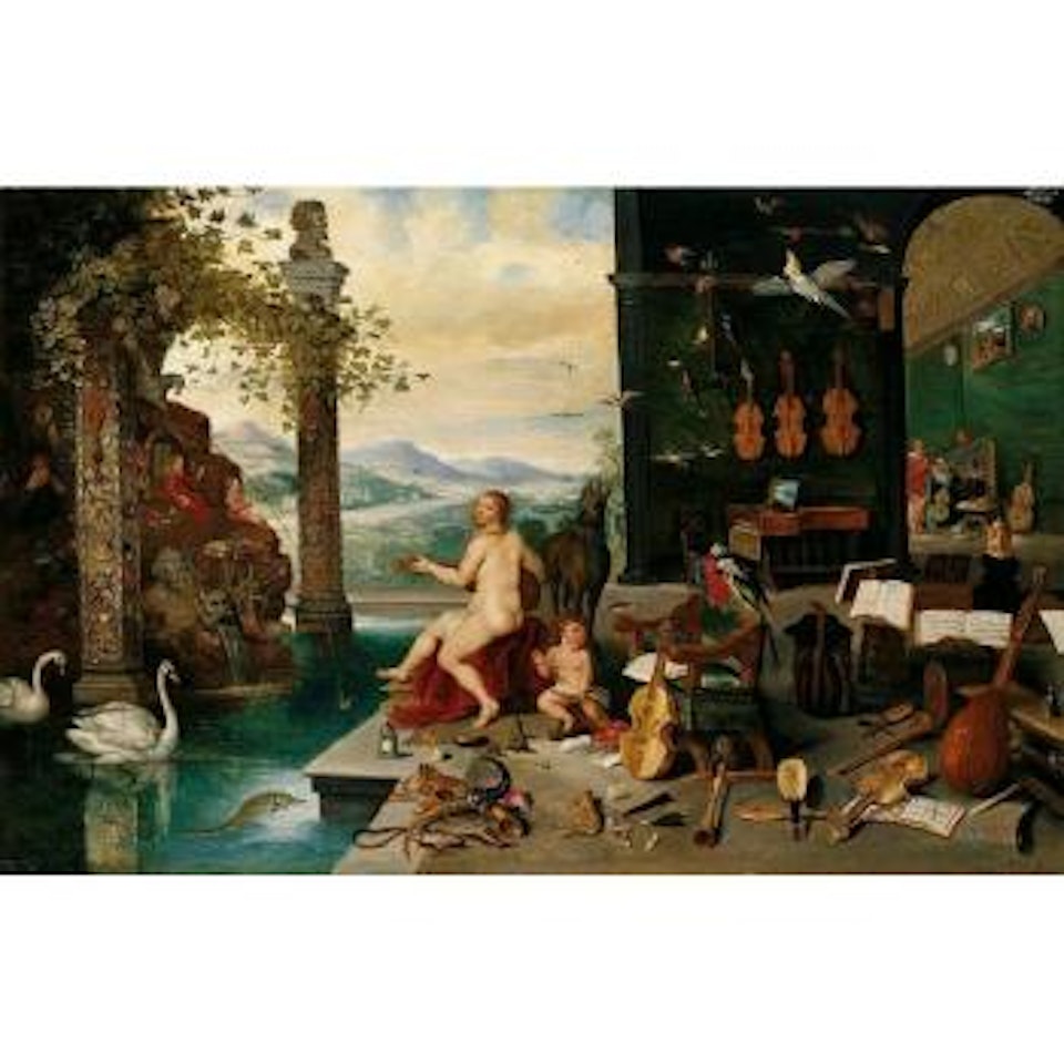 Allegory of hearing by Jan Brueghel the Younger
