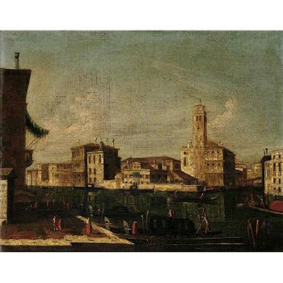 Venice, view of the Grand Canal in Venice at the entrance to the Cannareggio by Michele Marieschi