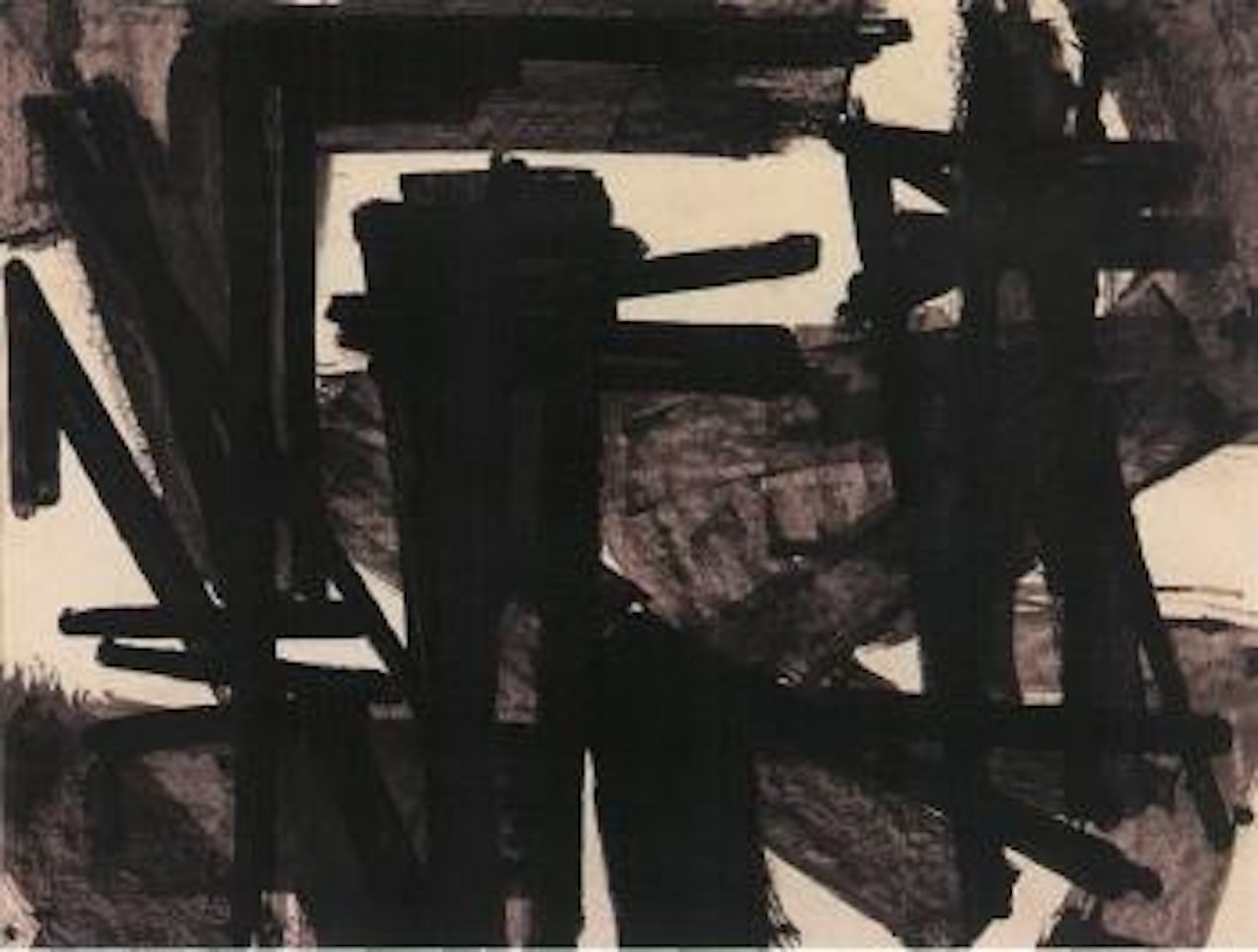 Composition by Pierre Soulages