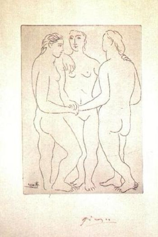 Trois amies by Pablo Picasso