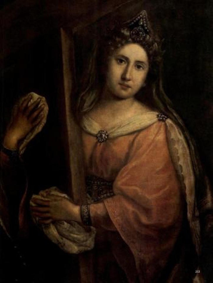 St Helena with the cross by Jacopo Palma il Giovane