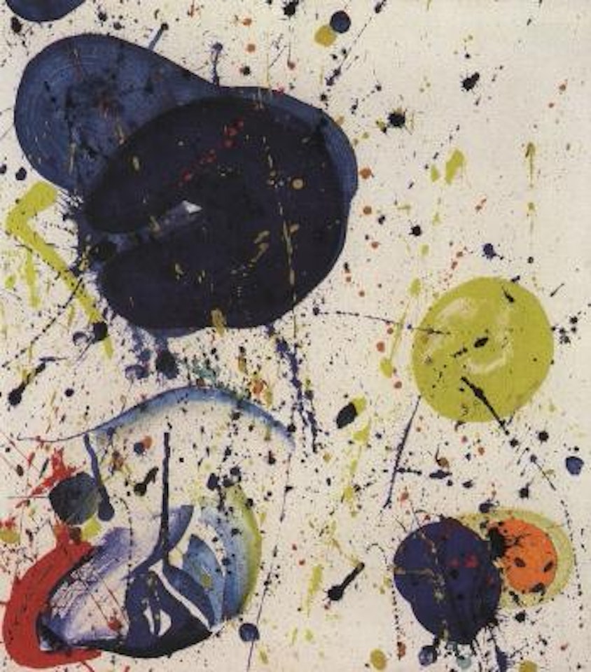 Pleasure perhaps II by Sam Francis