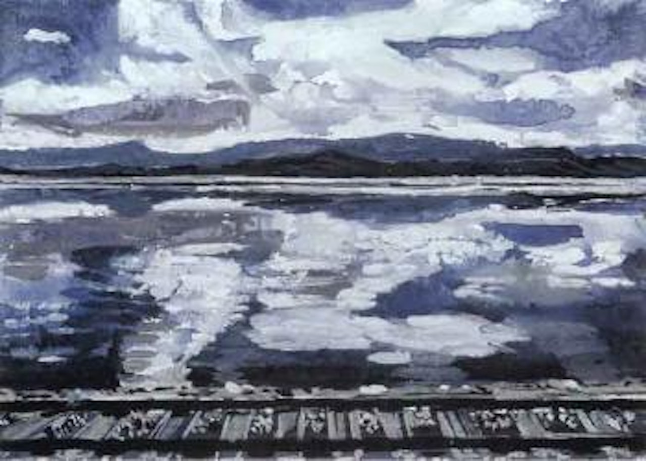 Untitled - Norwegian landscape by Anselm Kiefer