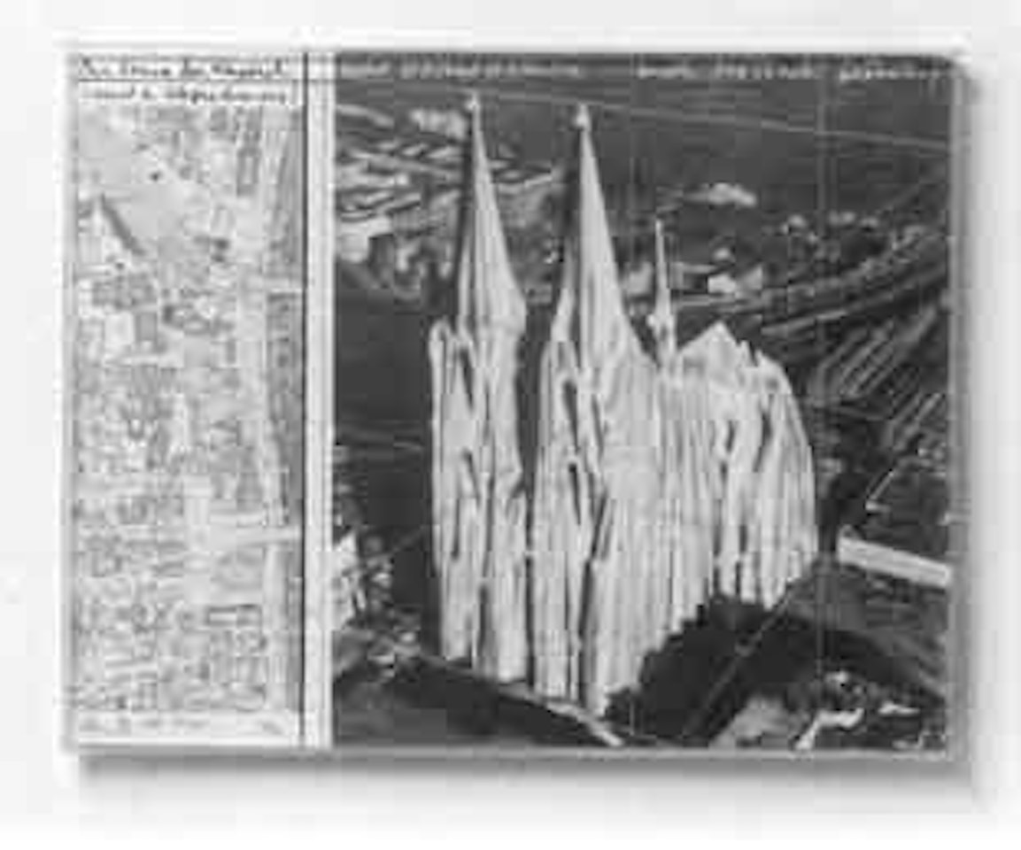 My Cologne Cathedral, wrapped - project for Cologne, Germany by Christo