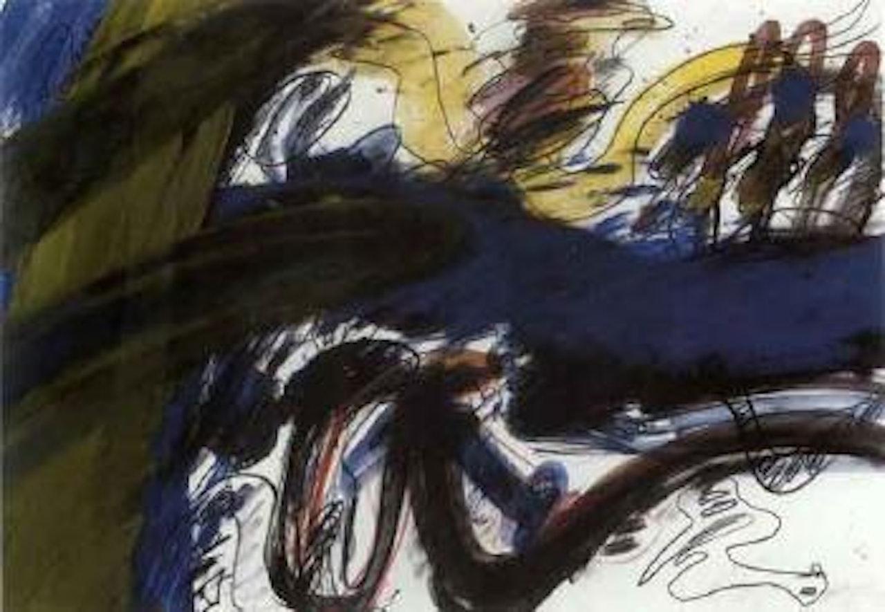 Untitled - black Tuscan series by Walter Stöhrer