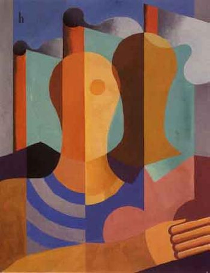 Couple by Heinrich Hoerle