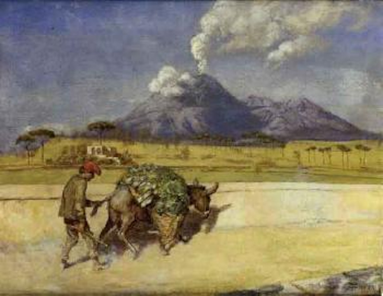 Vesuvius by Hans Thoma