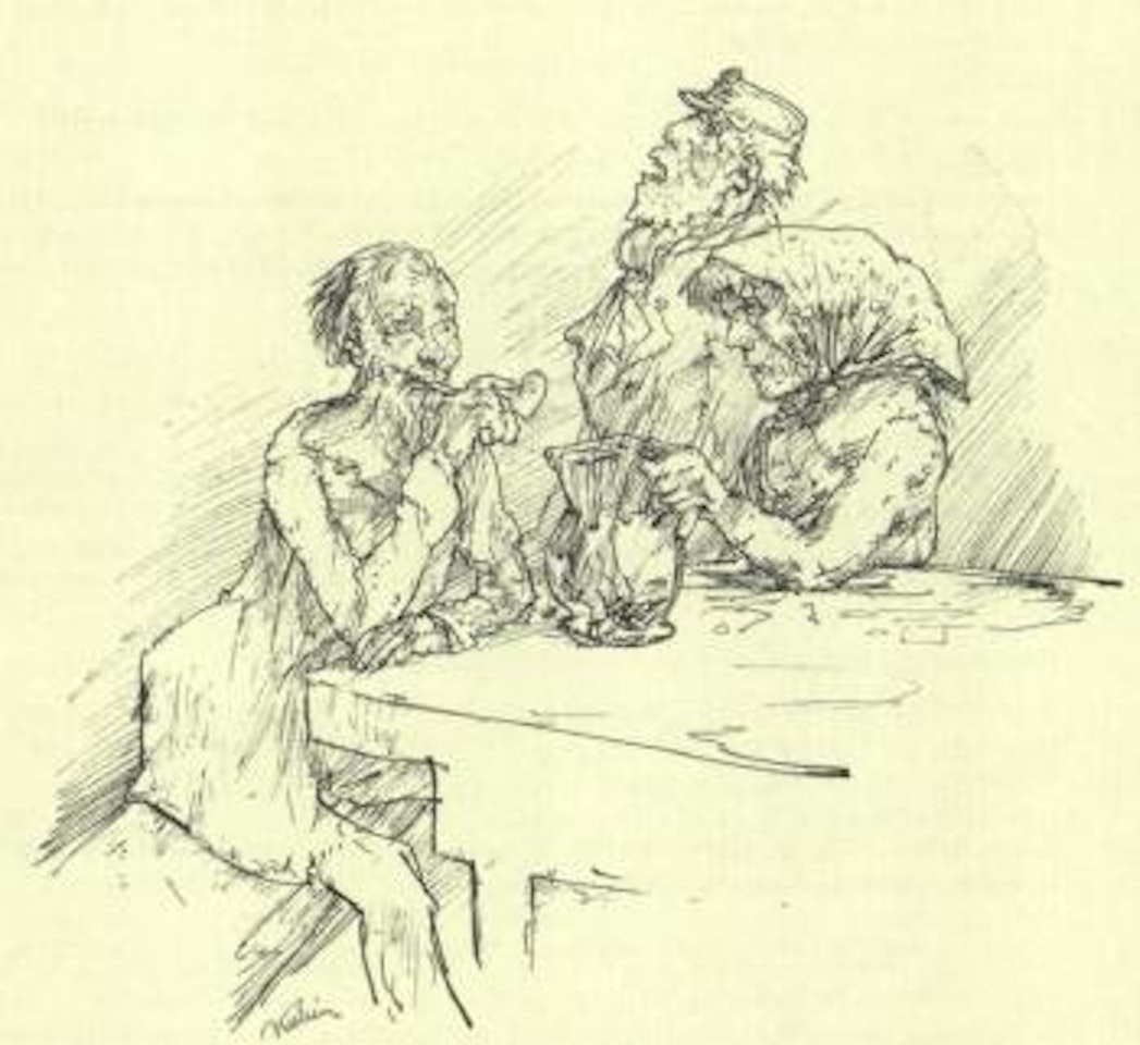Drinker by Alfred Kubin