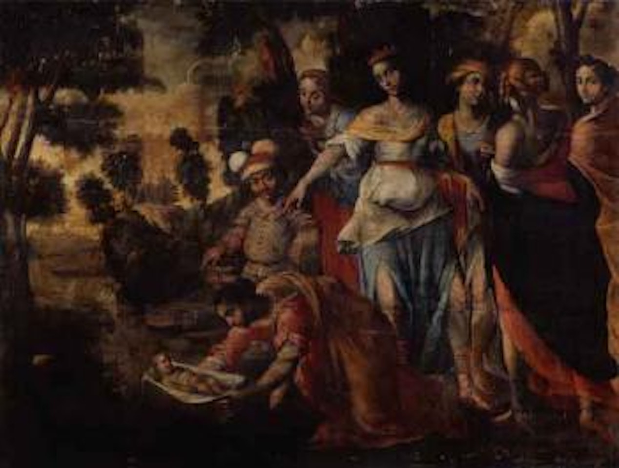 Finding of Moses by BOLOGNESE SCHOOL