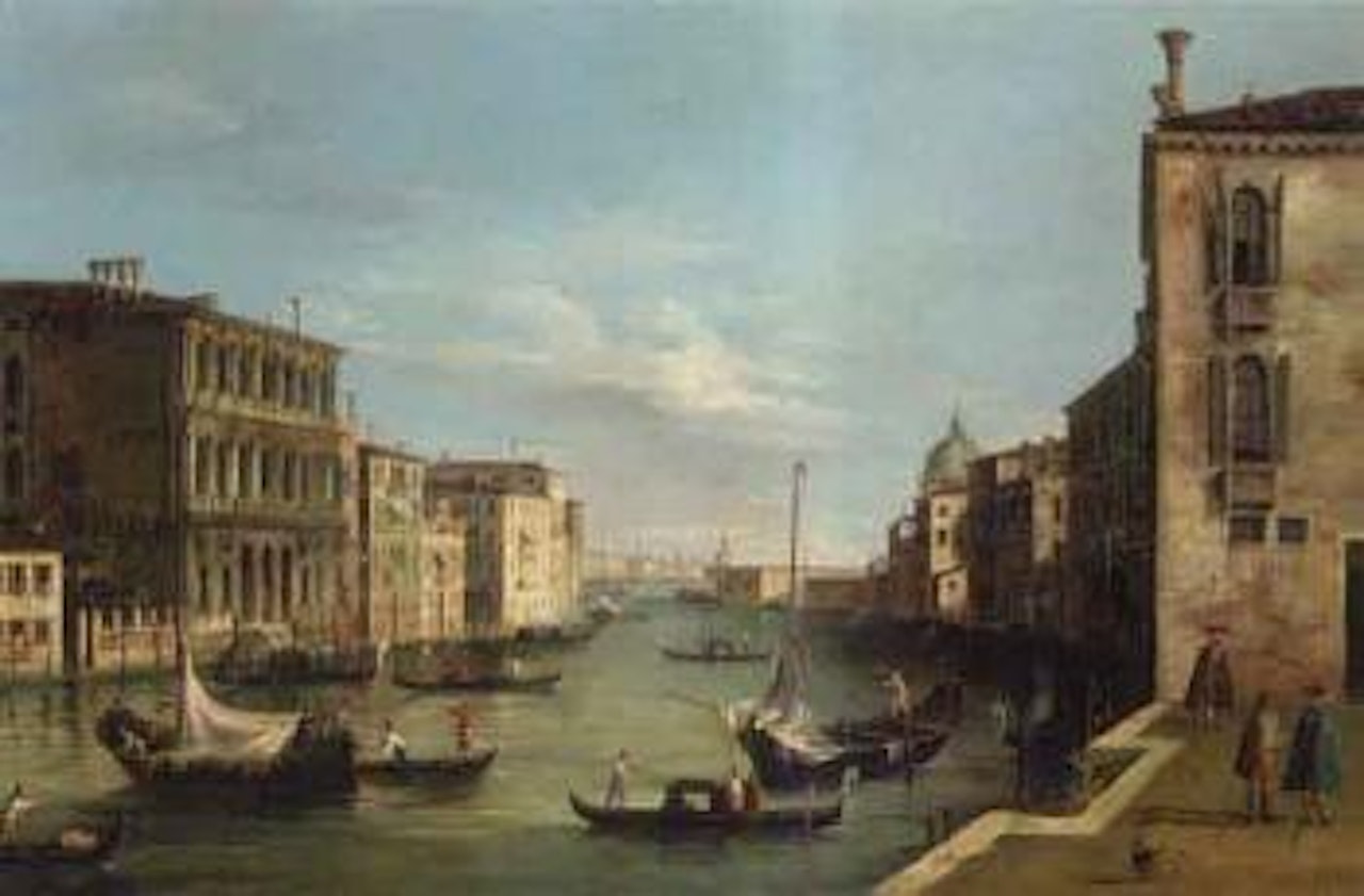 Venice, view of the Grand Canal by Canaletto