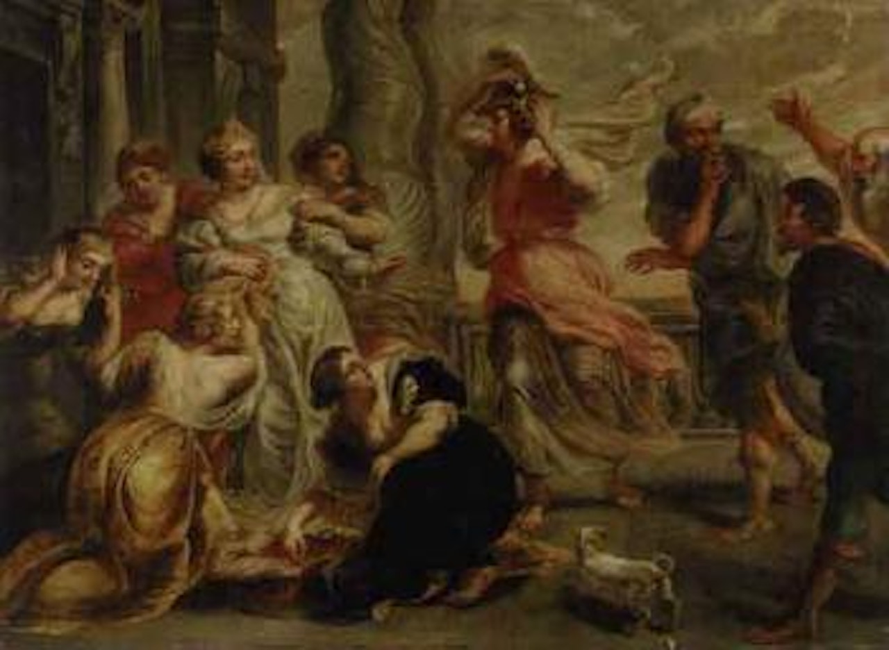 Achilles and the daughter of Lycomedes by Peter Paul Rubens