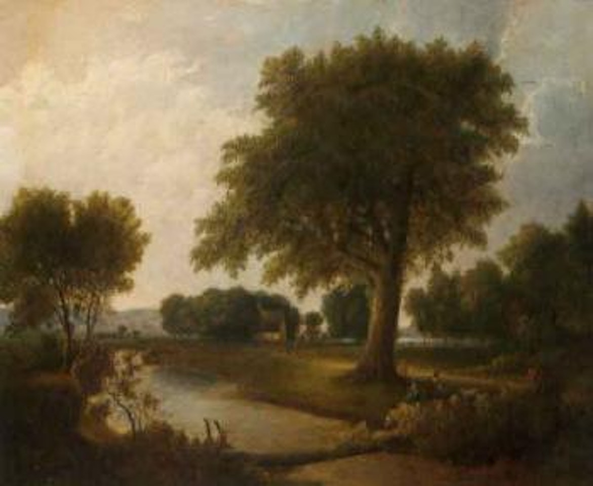 Scene along the Hudson by Thomas Doughty
