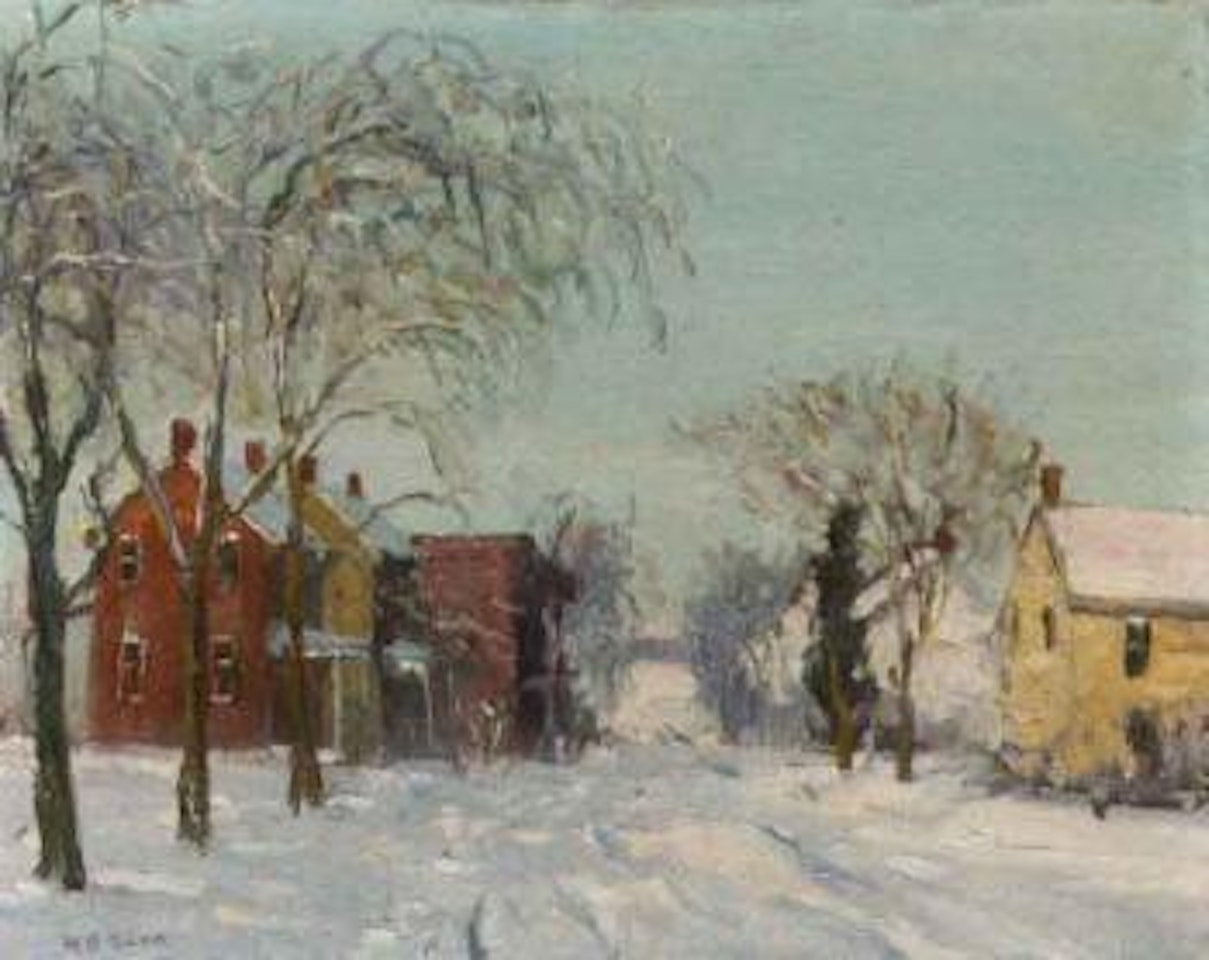 Milford Square by Walter Emerson Baum