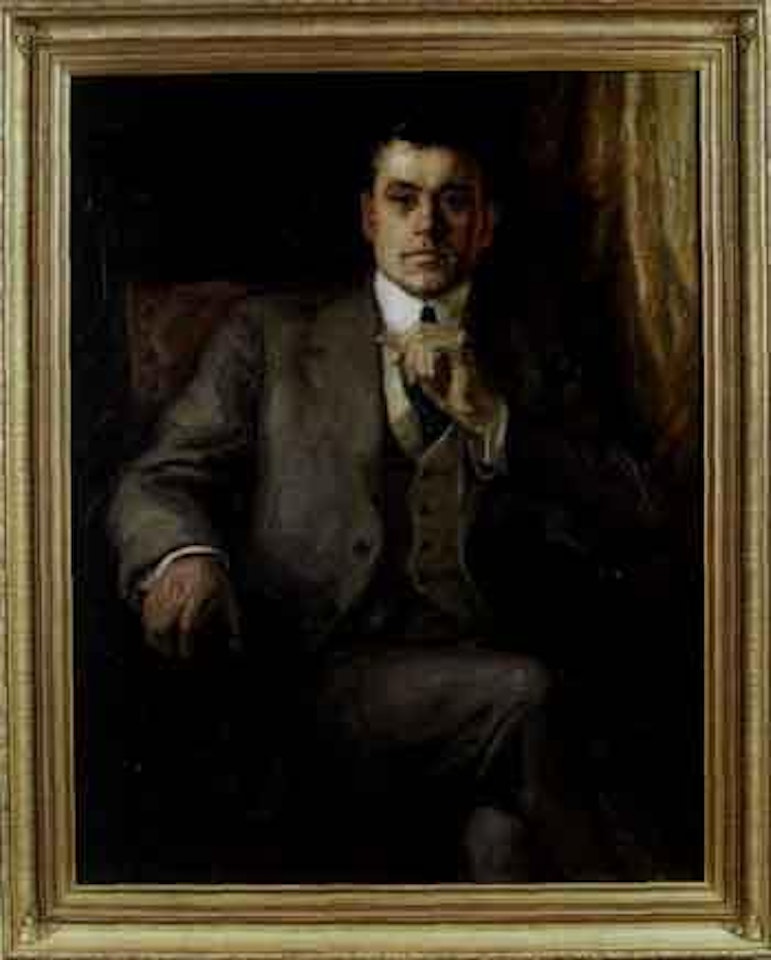 Portrait of a gentleman by Ernest Martin Hennings