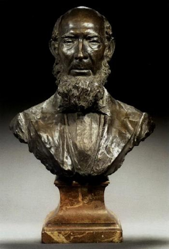 Bust of John McLure Hamilton by Edward Onslow Ford