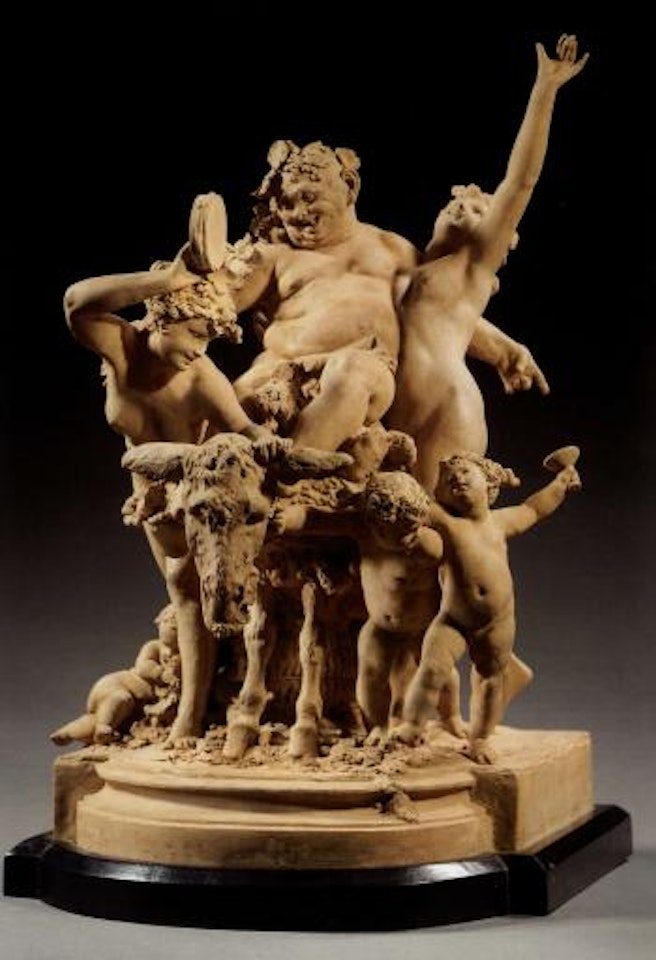 Le triomphe de Silene - triumph of Silenus by Albert-Ernest Carrier-Belleuse