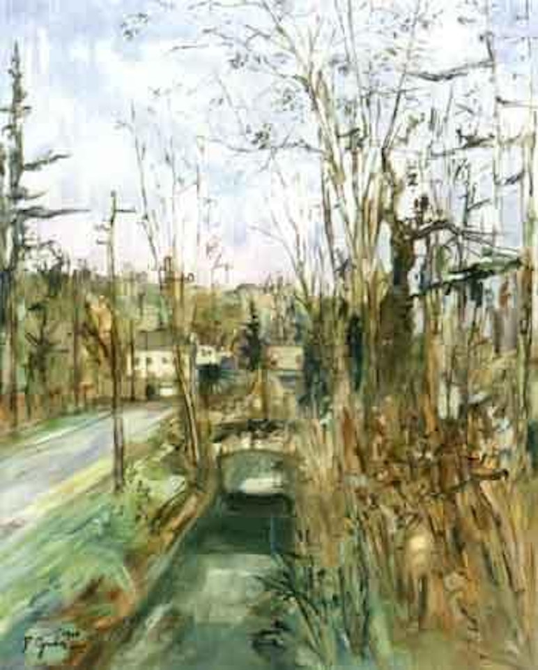 Le canal by Francis Gruber