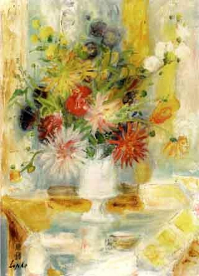 Fleurs dans un vase by Le Pho