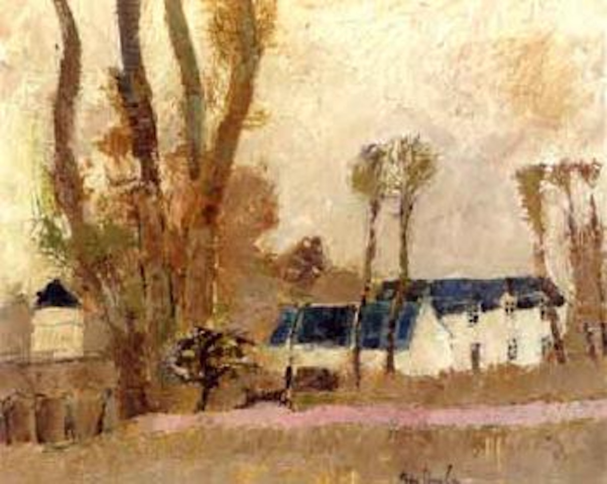 Le Manoire de la Touche en Anjou by André Brasilier