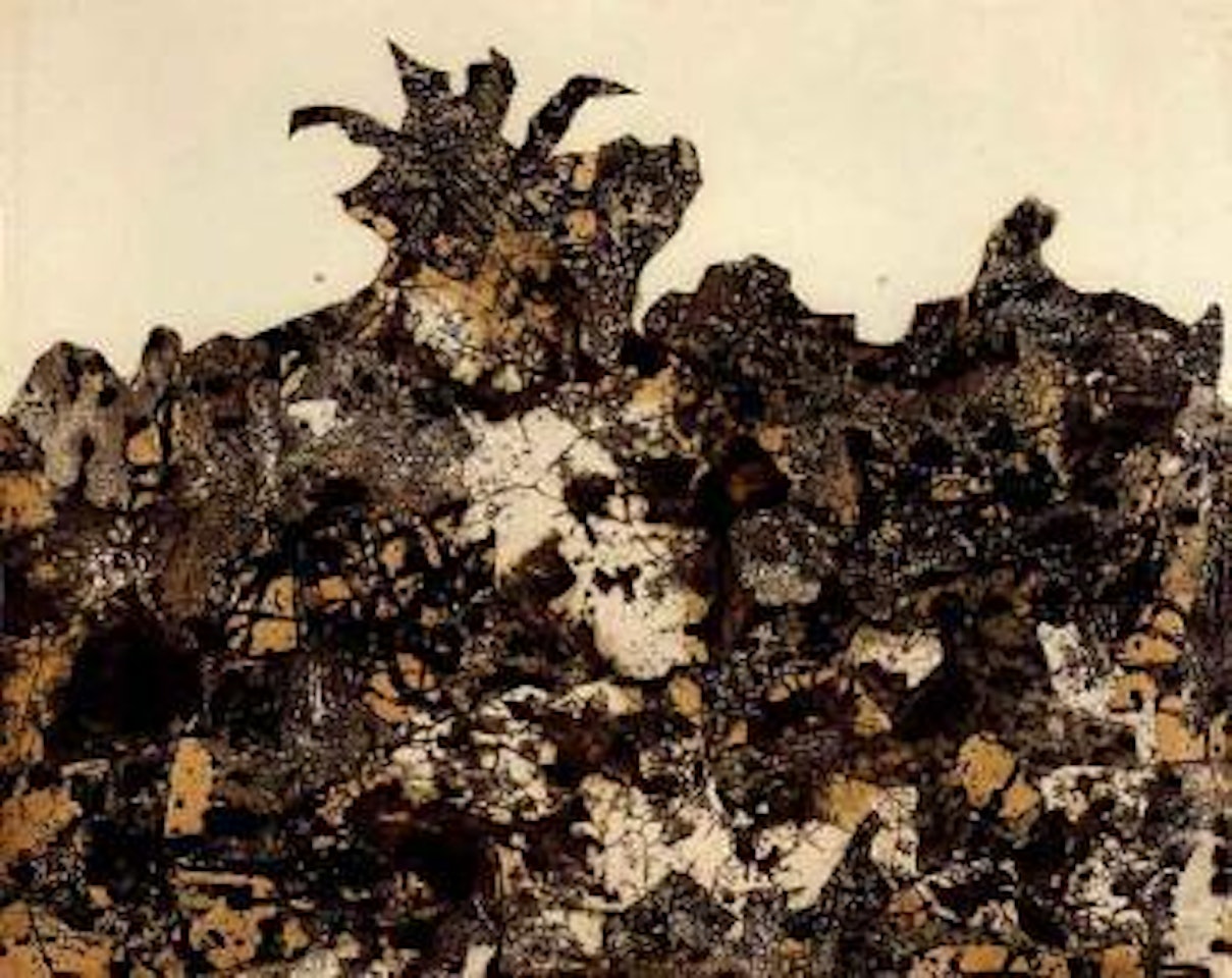 Paysage exotique by Jean Dubuffet