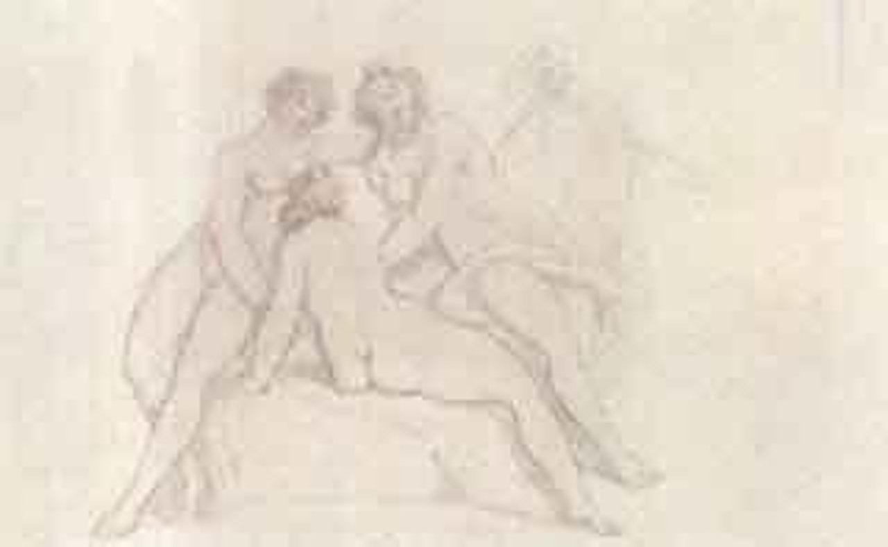 Three Graces by Thomas Rowlandson