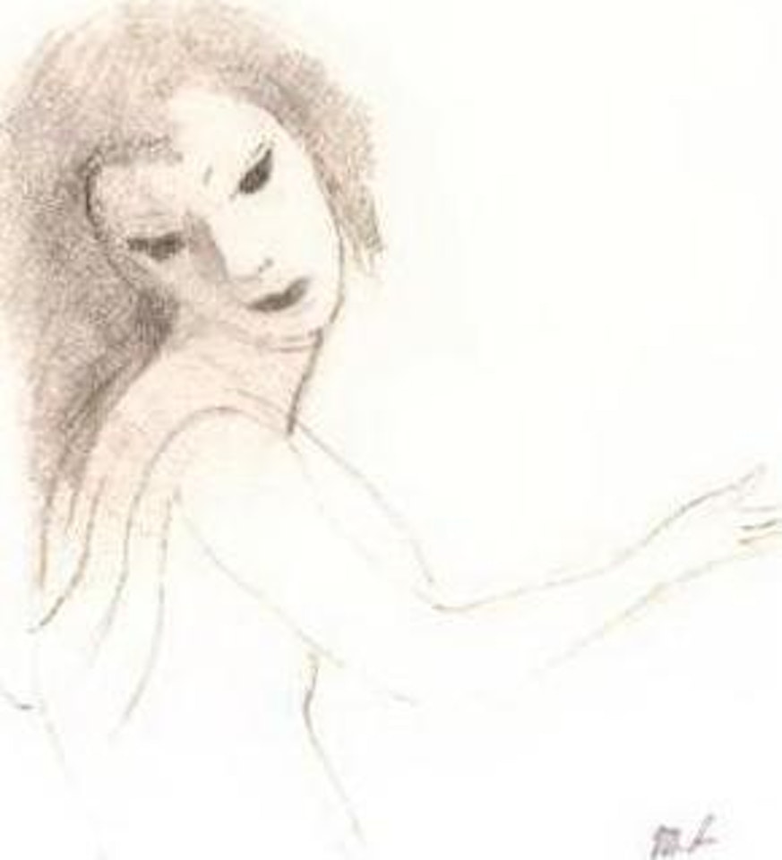Jeune femme by Marie Laurencin