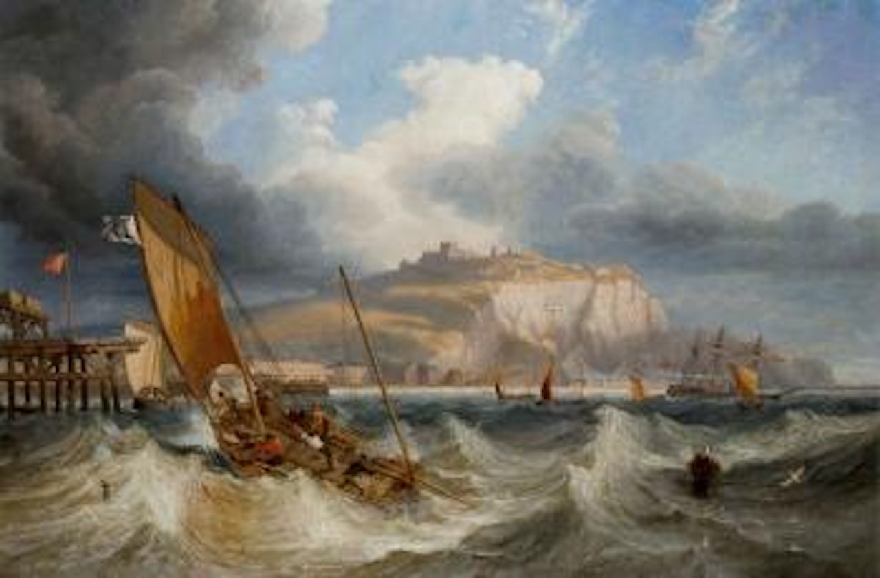 Shipping off Dover by John Wilson Carmichael