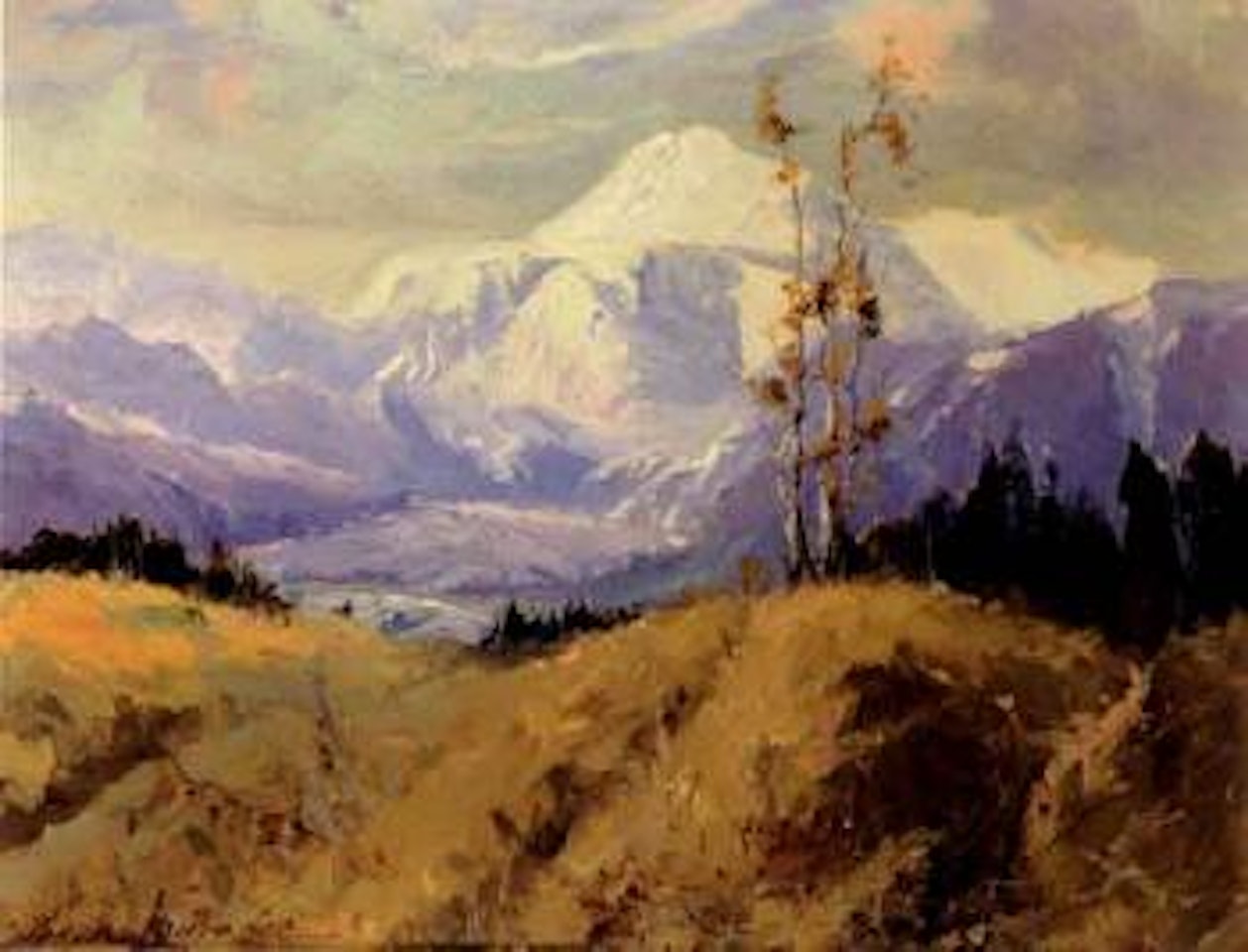 Mt. McKinley by Sydney Mortimer Laurence