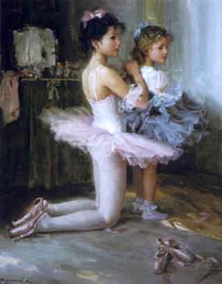 Two sisters by Constantin Razoumov