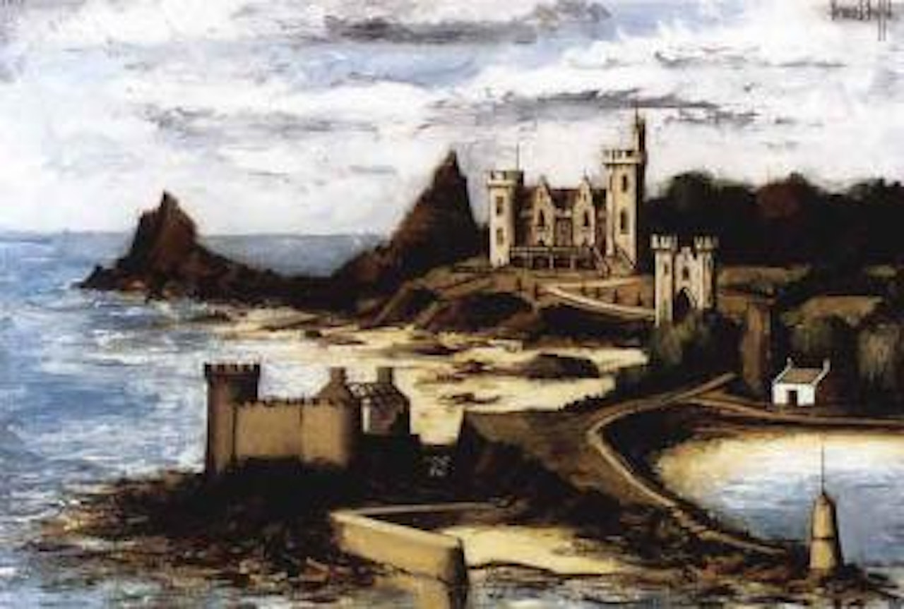 Chateau en bord de mer by Bernard Buffet
