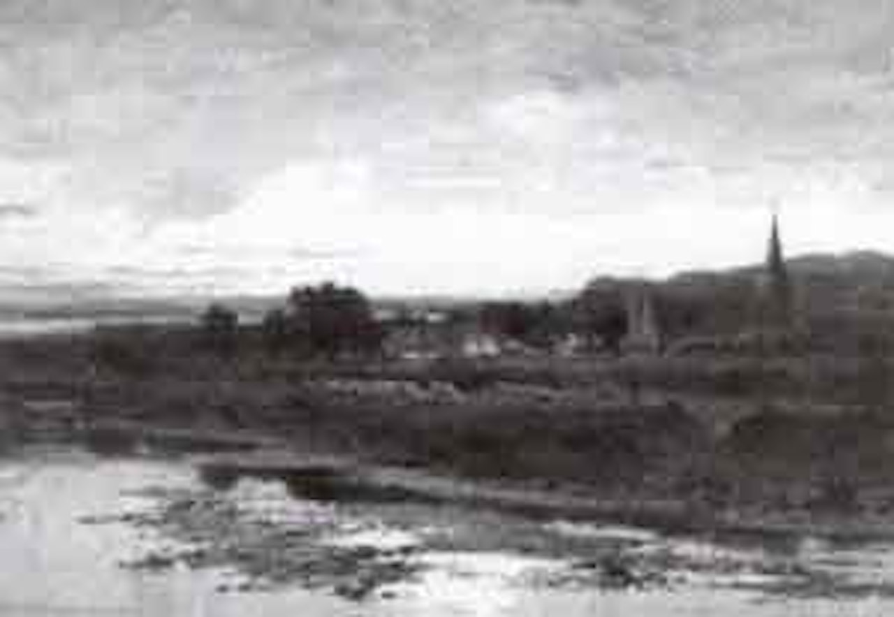 Evening on the Welsh borders by Benjamin Williams Leader