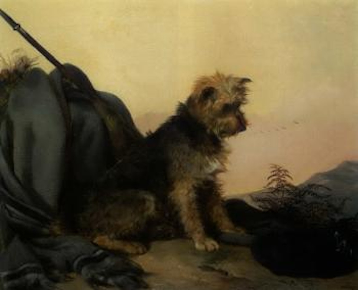 Waiting for master by Richard Ansdell