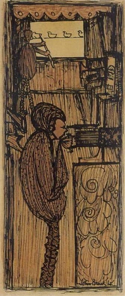 Untitled sketch by John Brack