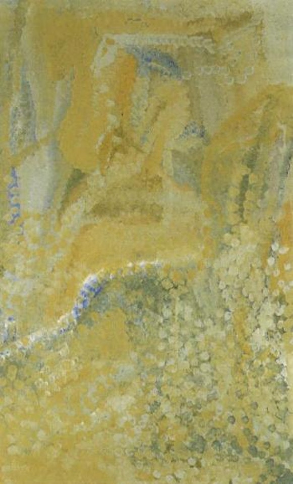 Yam country by Emily Kame Kngwarreye
