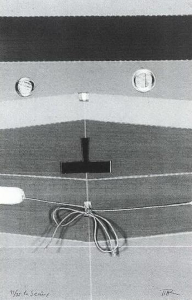 Le serieux by Man Ray