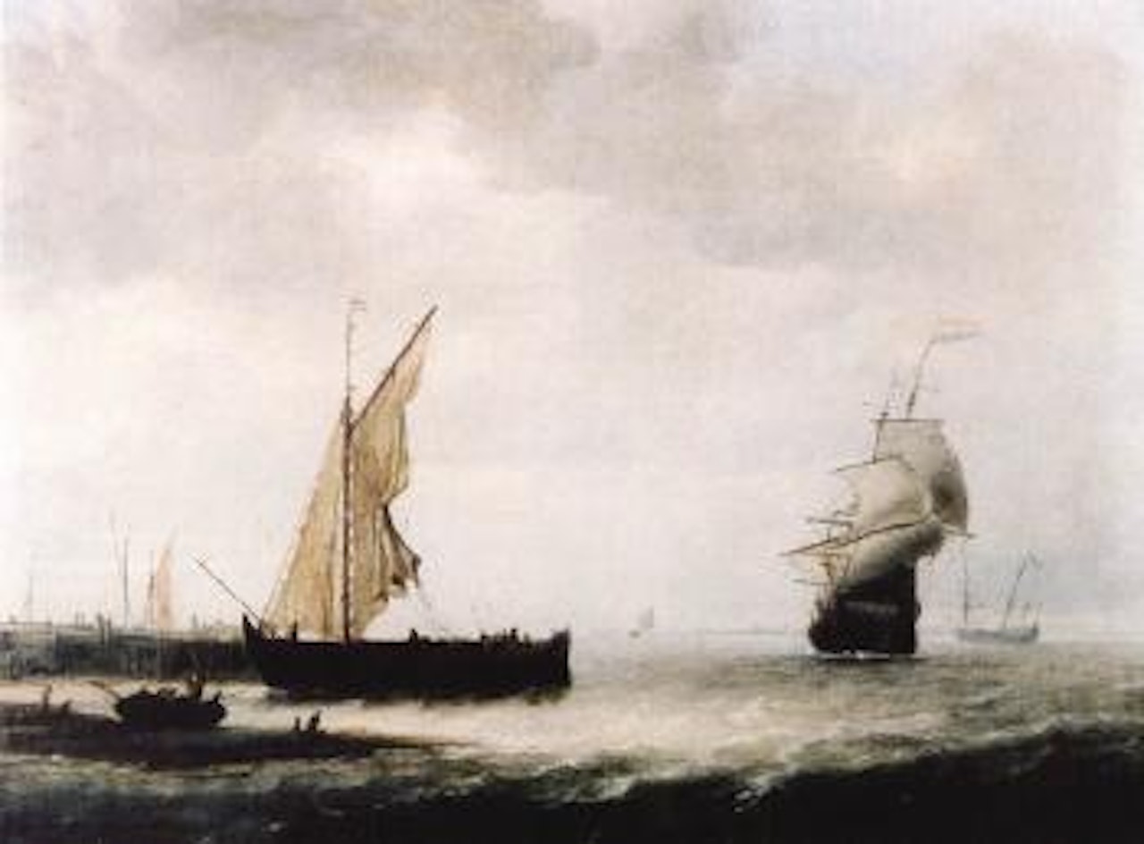 Seascape by Jan Abrahamsz. Beerstraten
