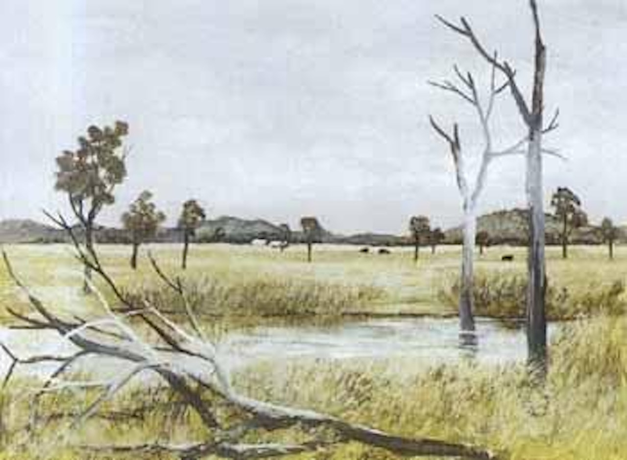 Victorian landscape by Ray Austin Crooke
