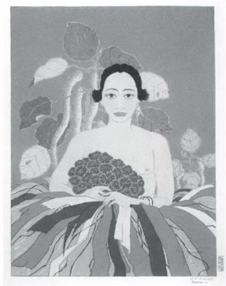 Daughter of the chief by Paul Jacoulet