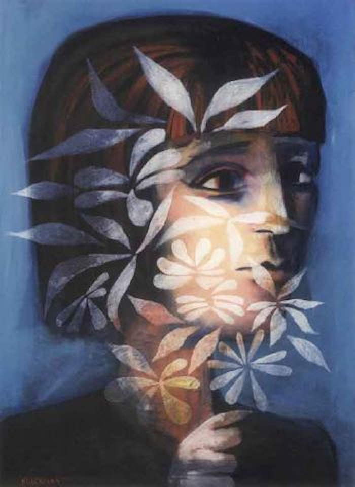 Ghost flower by Charles Blackman