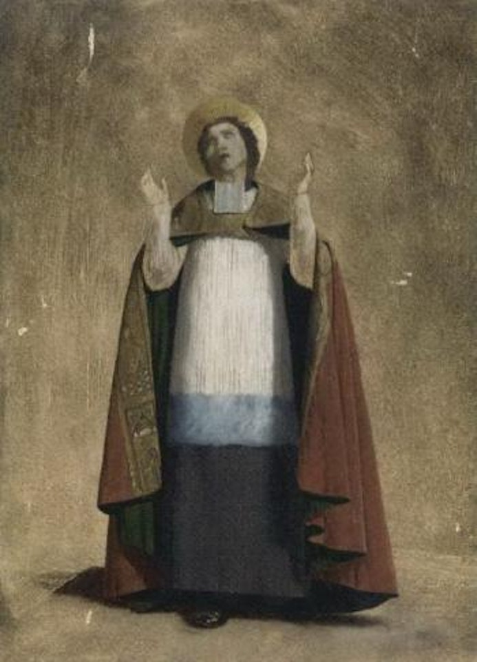 Bishop Belzunce of Marseille making a vow to the sacred heart by Jean Léon Gérome