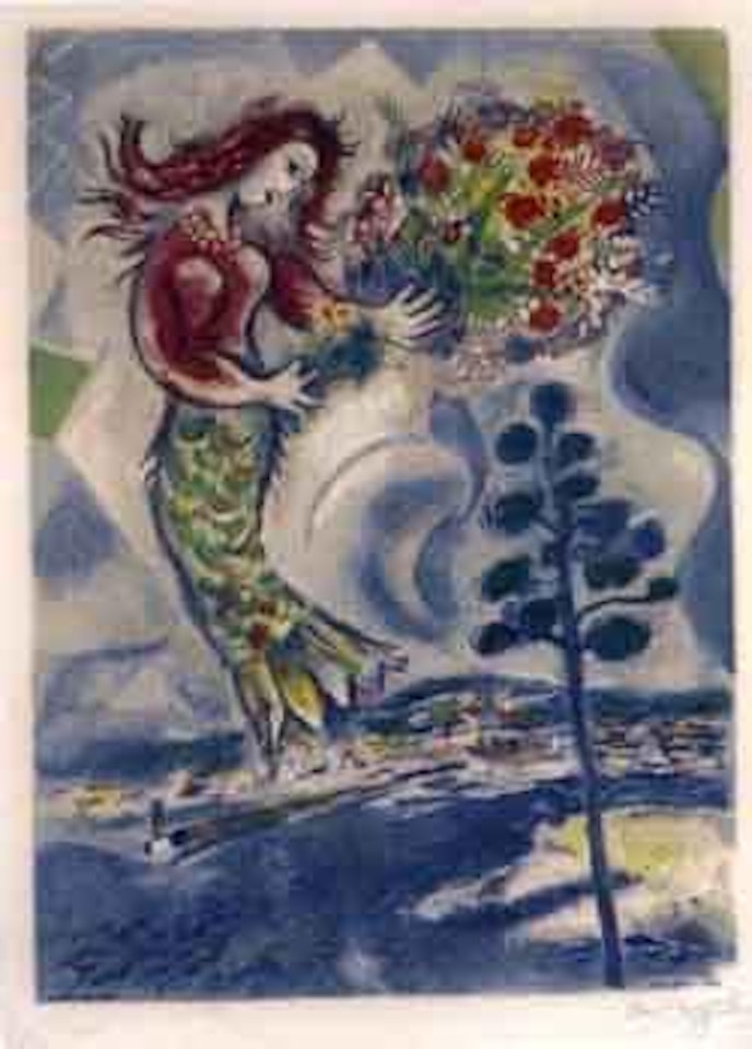Sirene with pine by Charles Sorlier