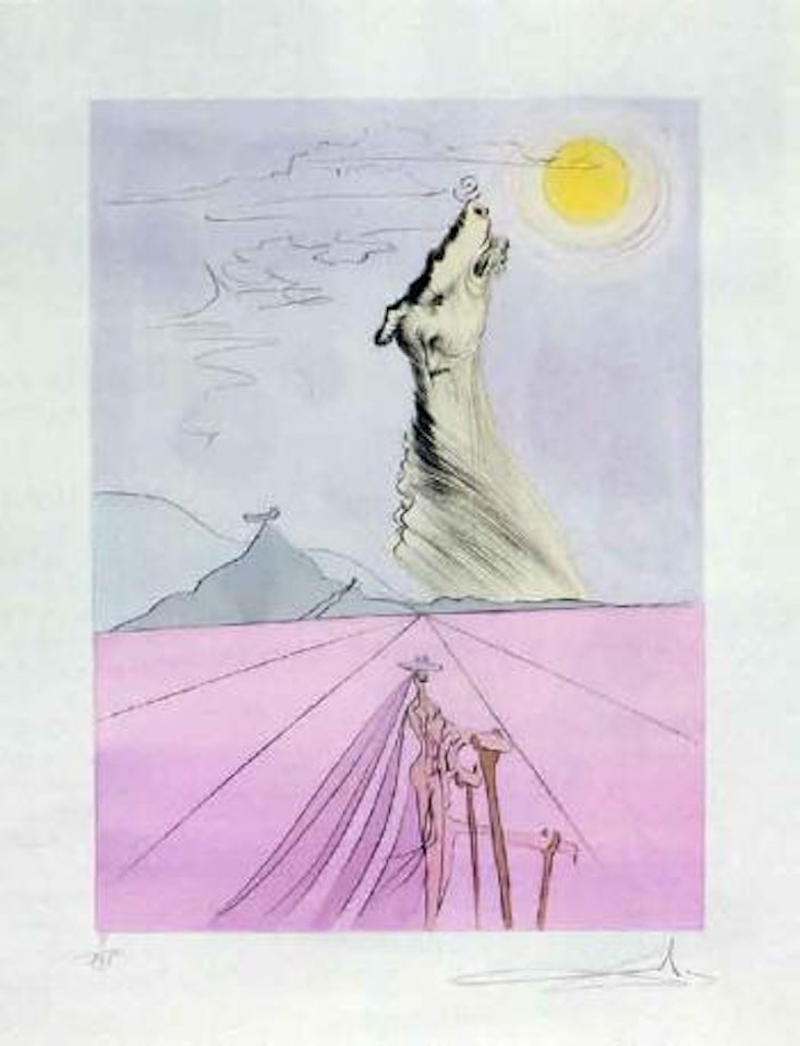 Twelve tribes of Israel by Salvador Dali