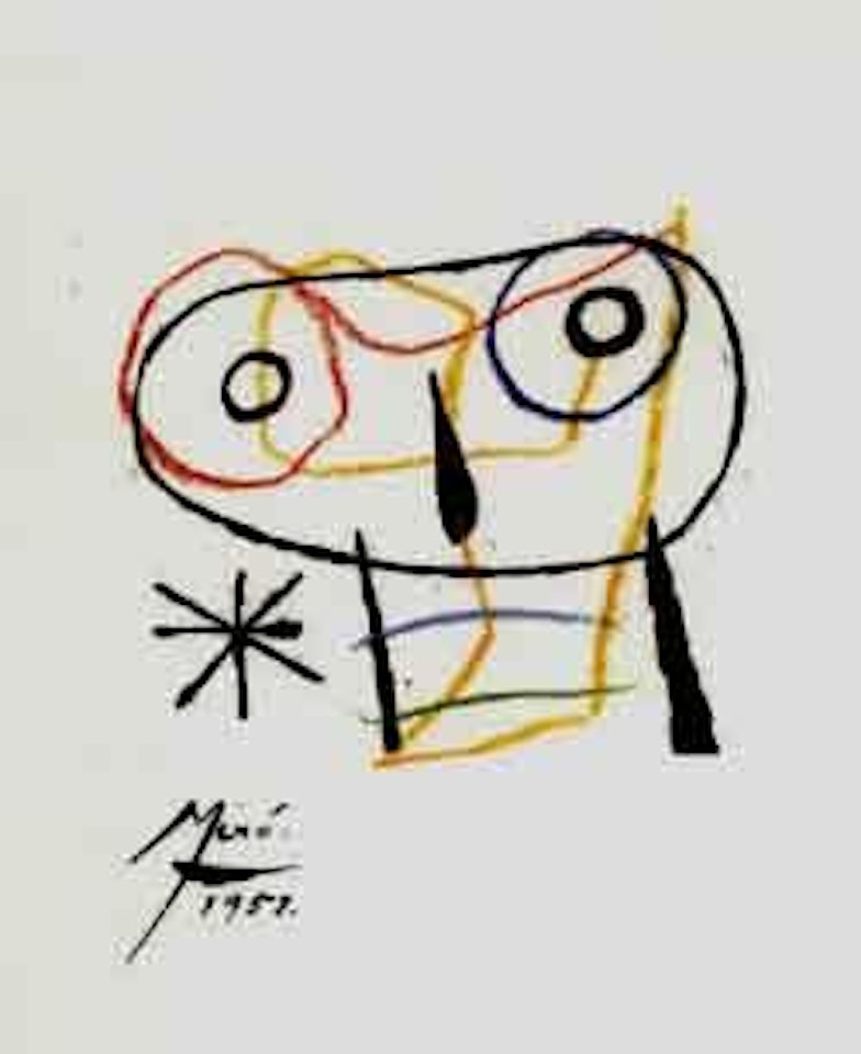 From La Bague d'aurore by Joan Miró