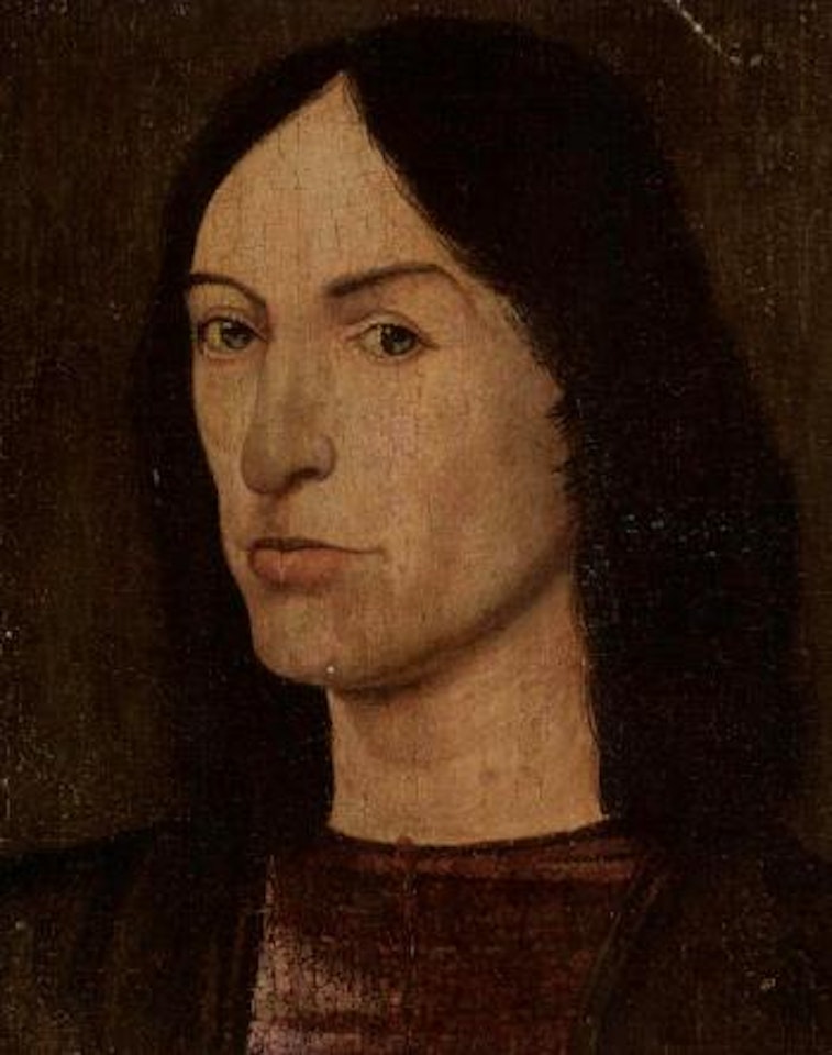 Portrait of a young man by Hans Memling