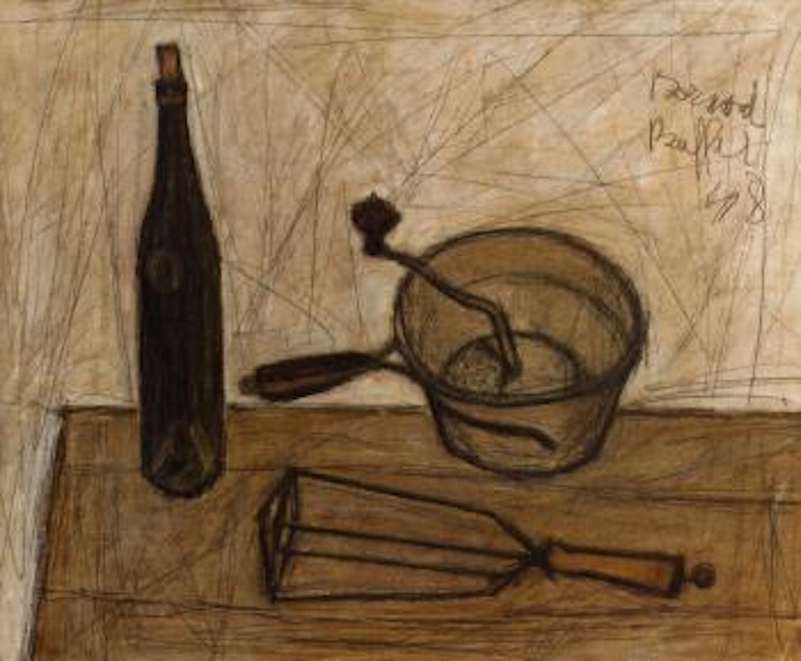 Nature morte avec un boite by Bernard Buffet