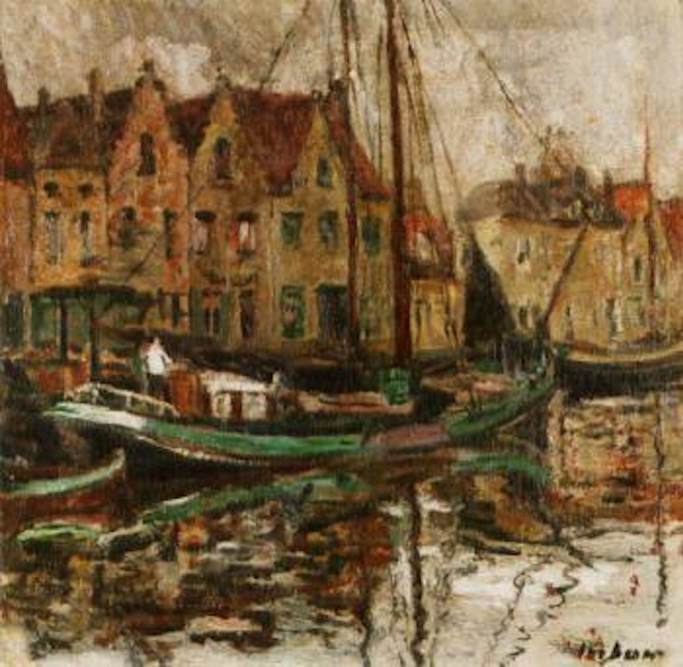 Place de la concorde by Jean Dufy