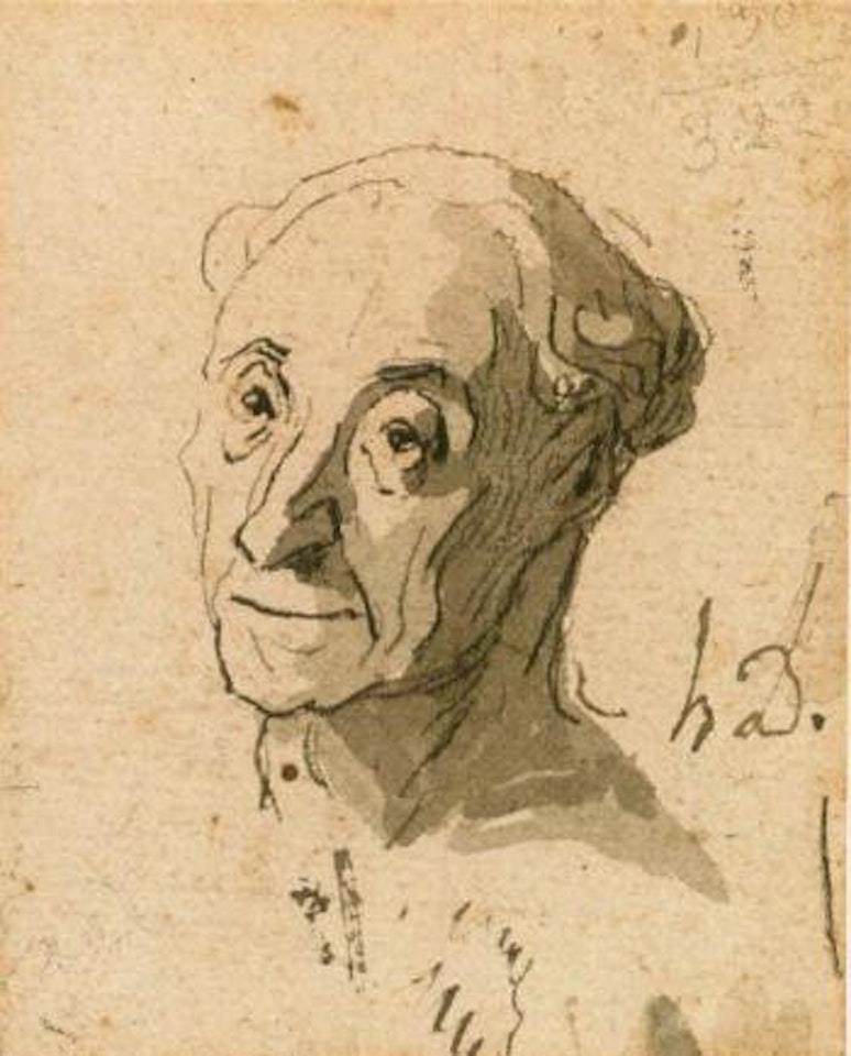 Homme by Honoré Daumier