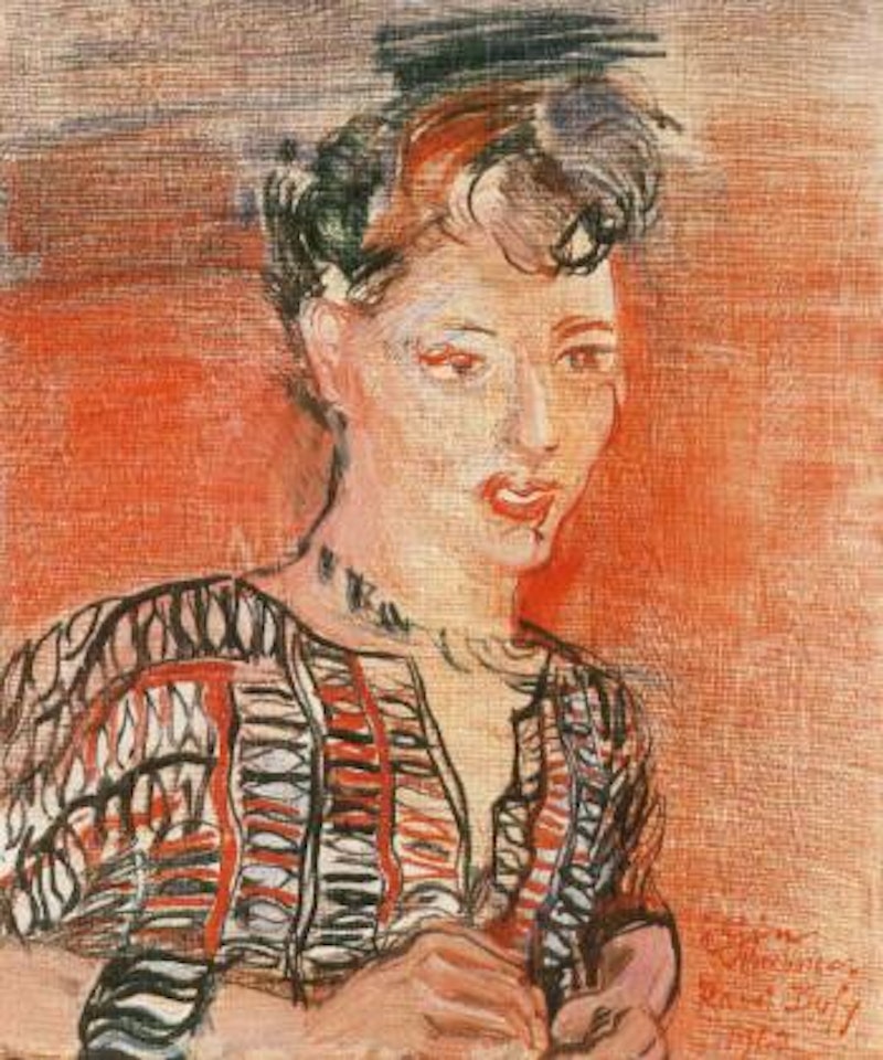 Portrait de Regina Homburger by Raoul Dufy